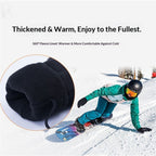 Tough Outdoors Adult Ski Mittens - Waterproof Winter Gloves Men & Women - Thermal Fleece Lining for Cold Weather Gear（XL）