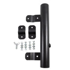 RV Ladder Mounted Flagpole Holder | Allows for a Flag to Fly from Your RV's Ladder | Compatible with Most RV Ladder Rails ,Black