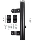 RV Ladder Mounted Flagpole Holder | Allows for a Flag to Fly from Your RV's Ladder | Compatible with Most RV Ladder Rails ,Black
