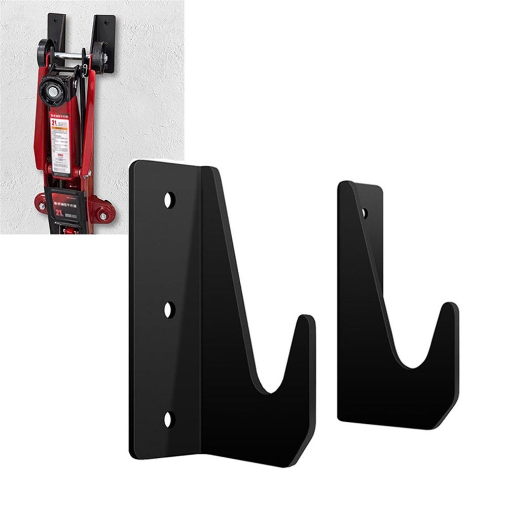 Jack Stand Wall Mount，Heavy-Duty Floor Jack Holder Hook,Stainless Steel Storage Rack Organizer for Hydraulic Floor Jack&Car Trailers,Max Load 660LB,Fits 2-3 Ton Jacks