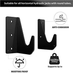 Jack Stand Wall Mount，Heavy-Duty Floor Jack Holder Hook,Stainless Steel Storage Rack Organizer for Hydraulic Floor Jack&Car Trailers,Max Load 660LB,Fits 2-3 Ton Jacks