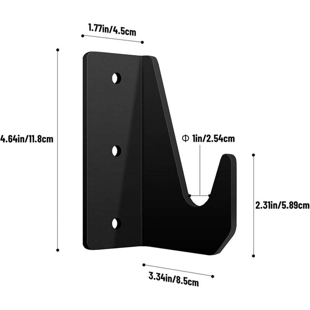 Jack Stand Wall Mount，Heavy-Duty Floor Jack Holder Hook,Stainless Steel Storage Rack Organizer for Hydraulic Floor Jack&Car Trailers,Max Load 660LB,Fits 2-3 Ton Jacks