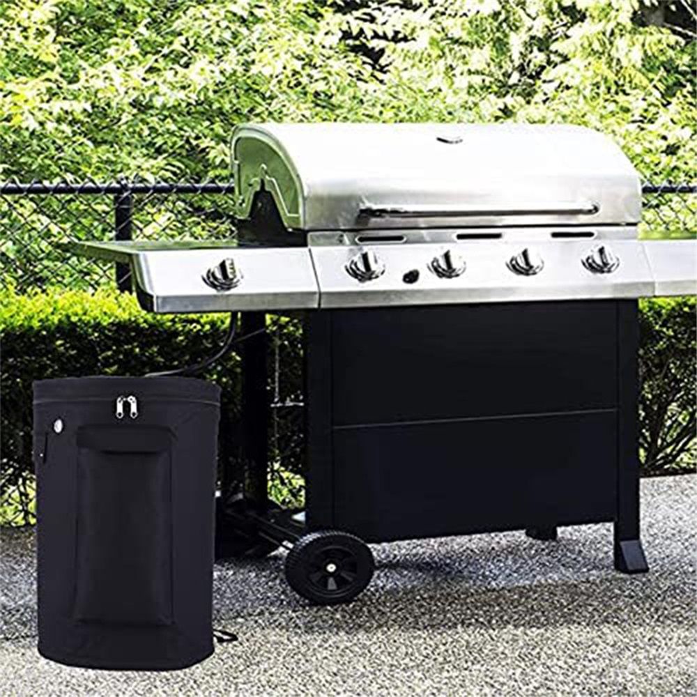 Propane Tank Cover, Fits Propane Cylinder,Propane Gas Tank Cover with Stable Tabletop Feature,UV and Weather Resistant,Ventilated, 600D Heavy Duty Oxford Cloth