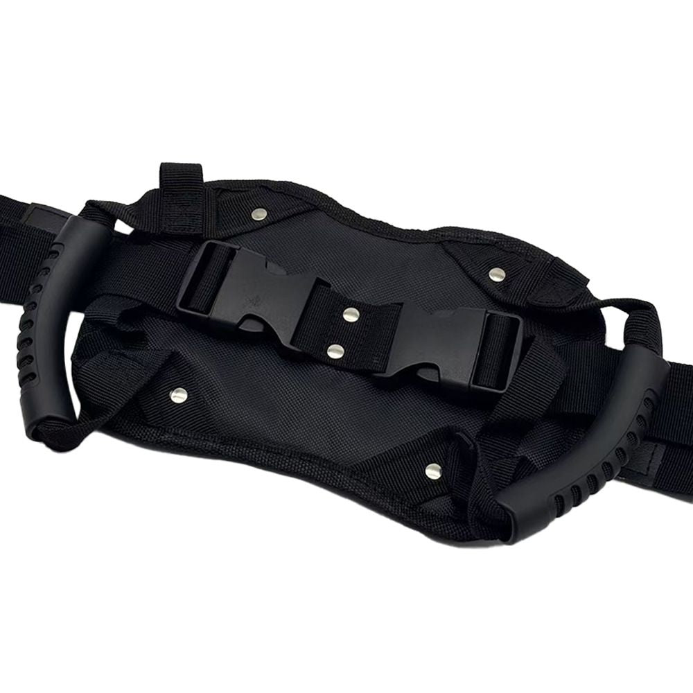 Passenger Safety Belt Passenger Grip Grab Handle Backseat Handle Kidney Belt Handles Safer way to Ride with Passenger for Motorcycle, Motocross, ATV, Scooter, Snowmobile, Jetski Type B
