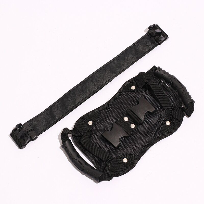 Passenger Safety Belt Passenger Grip Grab Handle Backseat Handle Kidney Belt Handles Safer way to Ride with Passenger for Motorcycle, Motocross, ATV, Scooter, Snowmobile, Jetski Type B