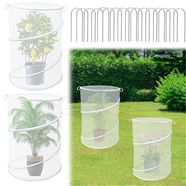 4 Pack Pop up Plant Covers Tent from Animals, 20