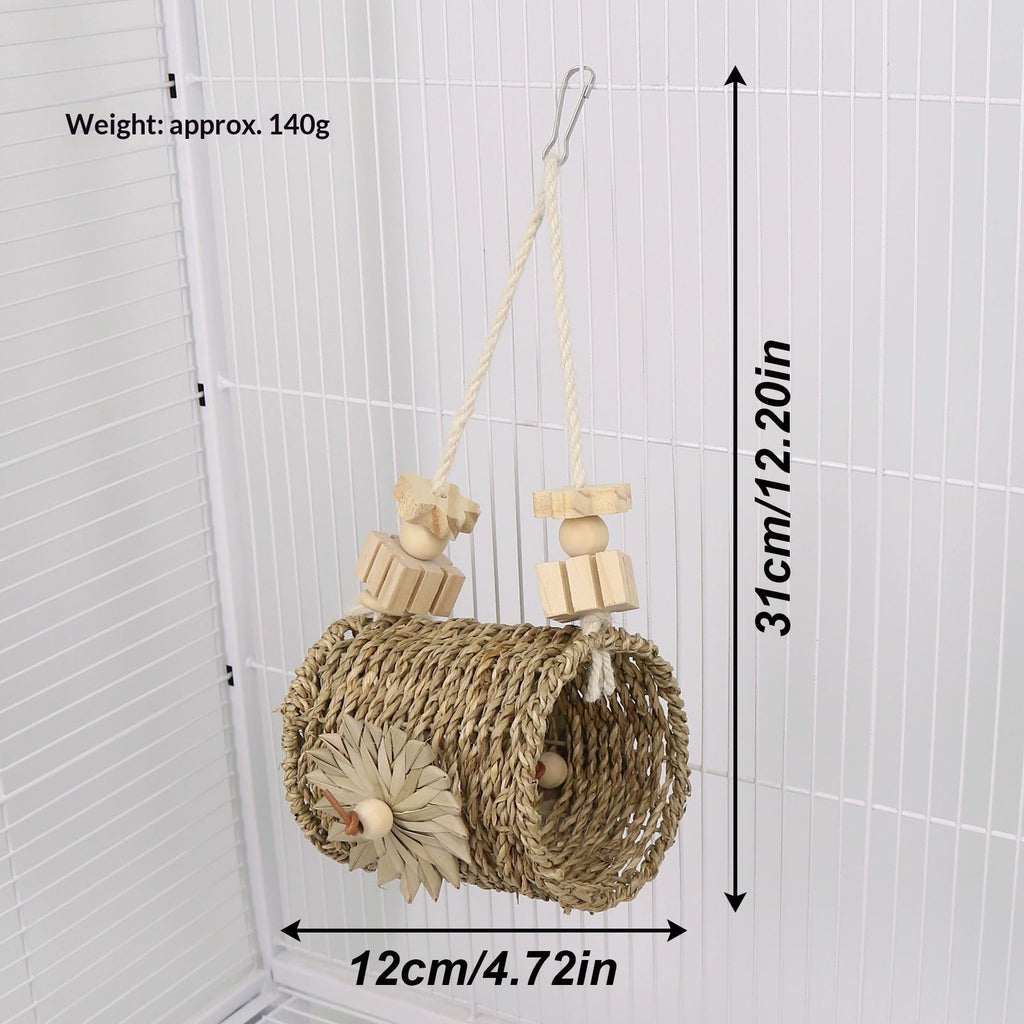 Bird Cage Accessories, Straw Woven Nests, Hanging Beds, Bird Houses, Bird Supplies, Straw Woven Bites, Soothing Puzzle Birds Toys