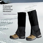 Waterproof Gators for Hiking Boots and Shoes Lightweight Adjustable Leg Gaiters for Men Women Gaiters for Hiking Snowshoeing（Only leg guards are available）
