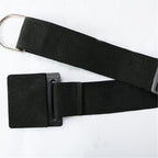 2 pack Endpin Anchor Non-slip Stopper Rest Holder Stand Antiskid Device Adjustable Strap with Thick Pad（black）