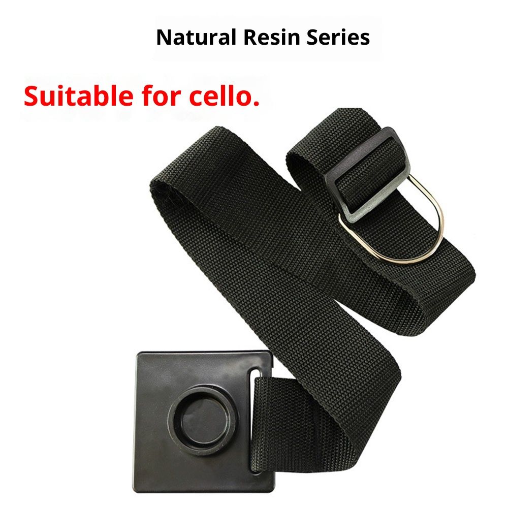 2 pack Endpin Anchor Non-slip Stopper Rest Holder Stand Antiskid Device Adjustable Strap with Thick Pad（black）
