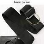 2 pack Endpin Anchor Non-slip Stopper Rest Holder Stand Antiskid Device Adjustable Strap with Thick Pad（black）