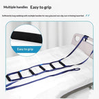 Bed Ladder Assist Strap，Pull Up Assist Device with 6 Handle Straps,Rope Ladder for Elderly, Senior, Pregnant, Handicap