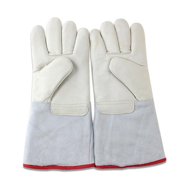 Long Mid-arm LN2 Protective Cryogenic Gloves - 14.2