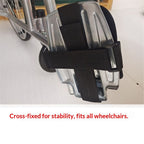 A pair Wheelchair Restraint Shoes Prevent The Foot from Falling Off The Footrest Adjustable & Easy to Wear,Wheelchair Shoe Holder Straps for Disabled & Rehabilitation Patients