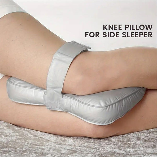 Orthopedic Knee Pillow for Sciatica Relief (Grey)