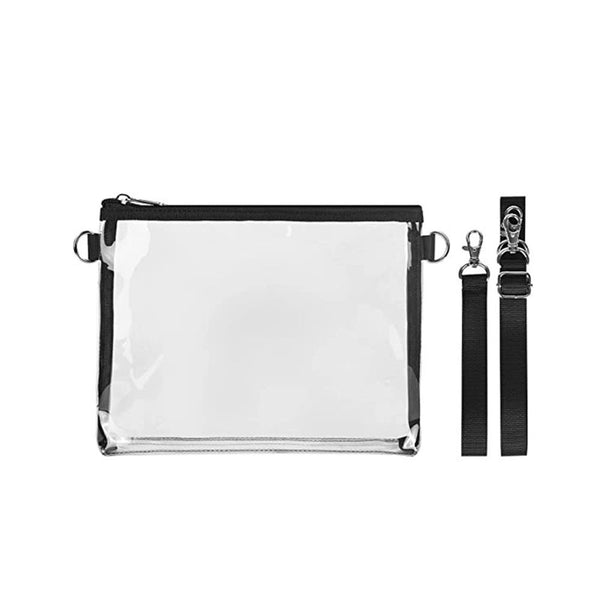 2 pack Clear  Purse Bag Stadium Approved Clear Tote Bag for Work Concert Sports, for Stadium Events and Concert