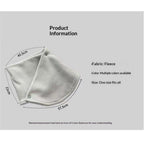 Neck Warmer Scarf for Woman Thickened Warm Neck Gaiter with Two Buttons Riding Windproof Warm Scarf（black）