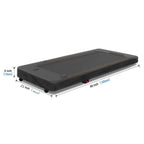 Under Desk Treadmill Cover Walking Pad Cover Waterproof Protective Dust-Proof for Home Walking Treadmill Indoor Office Under Desk Running Machine(Cover Only)