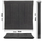 4 Pcs Bunk Bed Ladder Pads,with 8 Adjustable Hook & Loop Straps,Bunk Bed Ladder Cover,Ladder Step Pads Loft Bed, Suitable for Safe and Comfortable Climbing,10x10 Inch (Ladder Not Included)