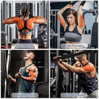 Tricep Rope Cable Attachment Handles, Greater Range of Motion, Tricep Pull Down Rope for Push Downs, Crunches, Facepulls for Professional Gym