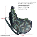 800ml Outdoor outdoor Canteen Water Bottle with Belt and Cover Water Bottle Pouch Bag for Camping,Hiking,Climbing,27 OZ
