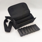 pack with banknote and coin holder with belt and Euro sorter and organizer Euro Coin Holder Coin Dispenser,Purse Coin Sorter Coin Organizer, Black Coin Storage