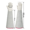 Cryogenic Gloves Low Temperature  Liquid Nitrogen Protective Gloves Cold Storage Safety Frozen Gloves  60cm