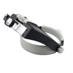 Illuminated Dual Lens Flip-In Head Magnifier, Head Magnifier, Tools for Repair & Precision Work, Adjustable Headlamp,  Loupe Magnifying, Black