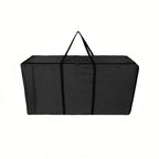 Hay Bale Storage Bag- Horse Hay Bag Black Heavy Duty for Horse Goats Storage Container Feeding Supplies for Feed Trailer,110*40*60cm