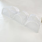 2pcs Bath Tub Toy Storage Organizer, Bathtub Toys Storage, Baby Bath Toy Organizer for Tub, Kids Toy Net Storage, Shower Basket Accessories Bath Toys Holder for Tub (White)