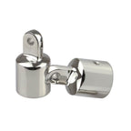 2 PCS Top Cap External Eye End Boat Fittings  Marine Hardware, Fits 3/4" OD Round TubingTop Eye End Cap Boat  Top Fittings Stainless Steel 316  Top Hardware