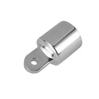 2 PCS Top Cap External Eye End Boat Fittings  Marine Hardware, Fits 3/4" OD Round TubingTop Eye End Cap Boat  Top Fittings Stainless Steel 316  Top Hardware