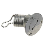 New Casting 1-1/2"(38mm) Boat Deck Fill/Filler with Key Cap Marine 316 Stainless Steel Hardware for Boat Yacht Caravan (Universal)