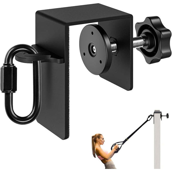 Door Anchor for Resistance Bands, Heavy Duty Door Anchor Attachment, Workout Door Mount Anchors for Body Weight Straps, Strength Training, Physical Therapy Exercise, Home Gym