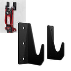 Floor Jack Stand Rack Wall Mount , Car Hydraulic Trolley Jack Stands Holder Wall Storage Rack Mount Brackets Jack Stands Tower Trailer Accessories Tool,  (2 Pack)