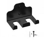 Wall Mounted Barbell Holder & Gym Accessory Rack – Heavy Duty Steel Storage for Barbells, Collars, Bands, and Fitness Gear –Three hook barbell hanger