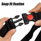 2pcs Car Safety Grab Bar for Adults, Seniors, and Elderly, Ergonomic Vehicle Support Handle with Adjustable Strap and Non-Slip Rubber Grip, Automotive Standing and Mobility Aid（black）