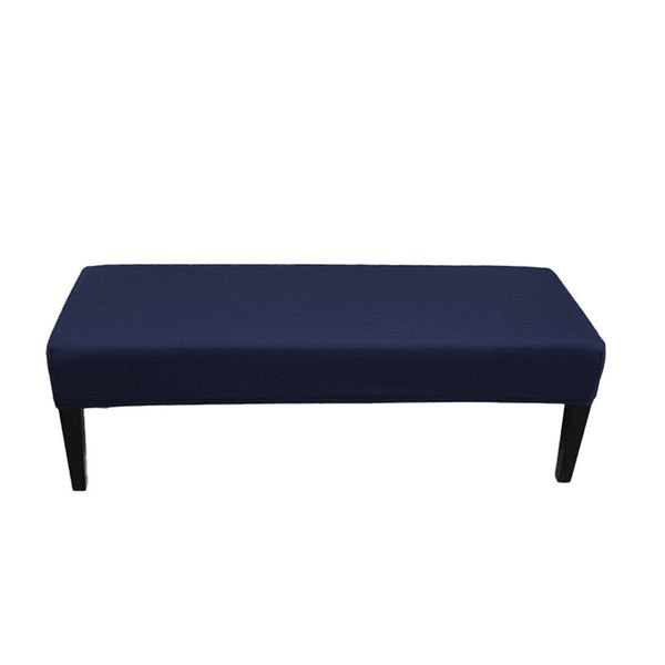 Dining Room Bench Covers (Navy)