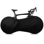 Bike Wheel Cover Indoor Dust-Proof and High Elasticity Bicycle Wheel Bag mountain bike protective cover, outdoor（Half Pack Black）