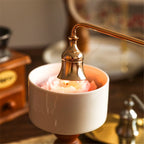 Candle Snuffer Home Collection – Refined Elegance with Elongated Thin Handle – Candle Wick Accessory , Elegant Candles Accessory（golden）