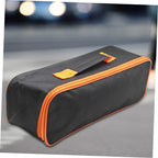2pcs Vacuum Cleaner Storage Bag Black Car Organizer Portable Storage Bag Organizer Tool Kit Open Top Tool Tote, Black