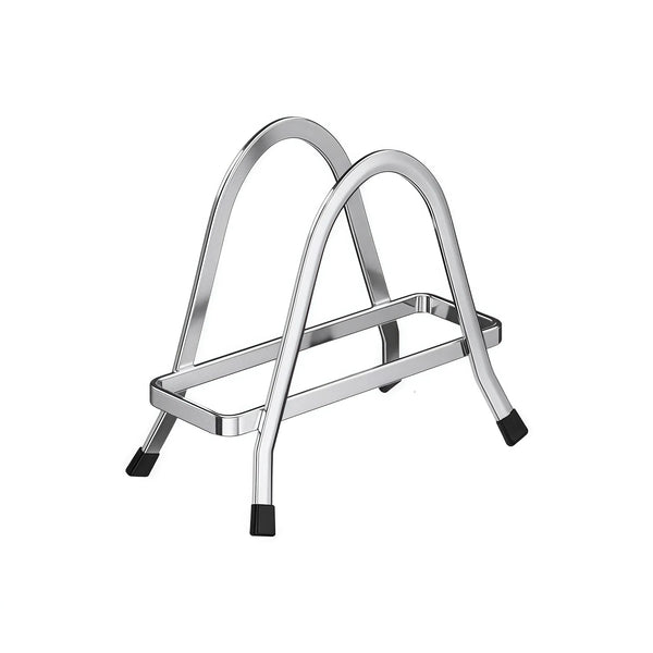 Stainless Steel Cutting Board Rack Holder Stand with Stable Triangle Design