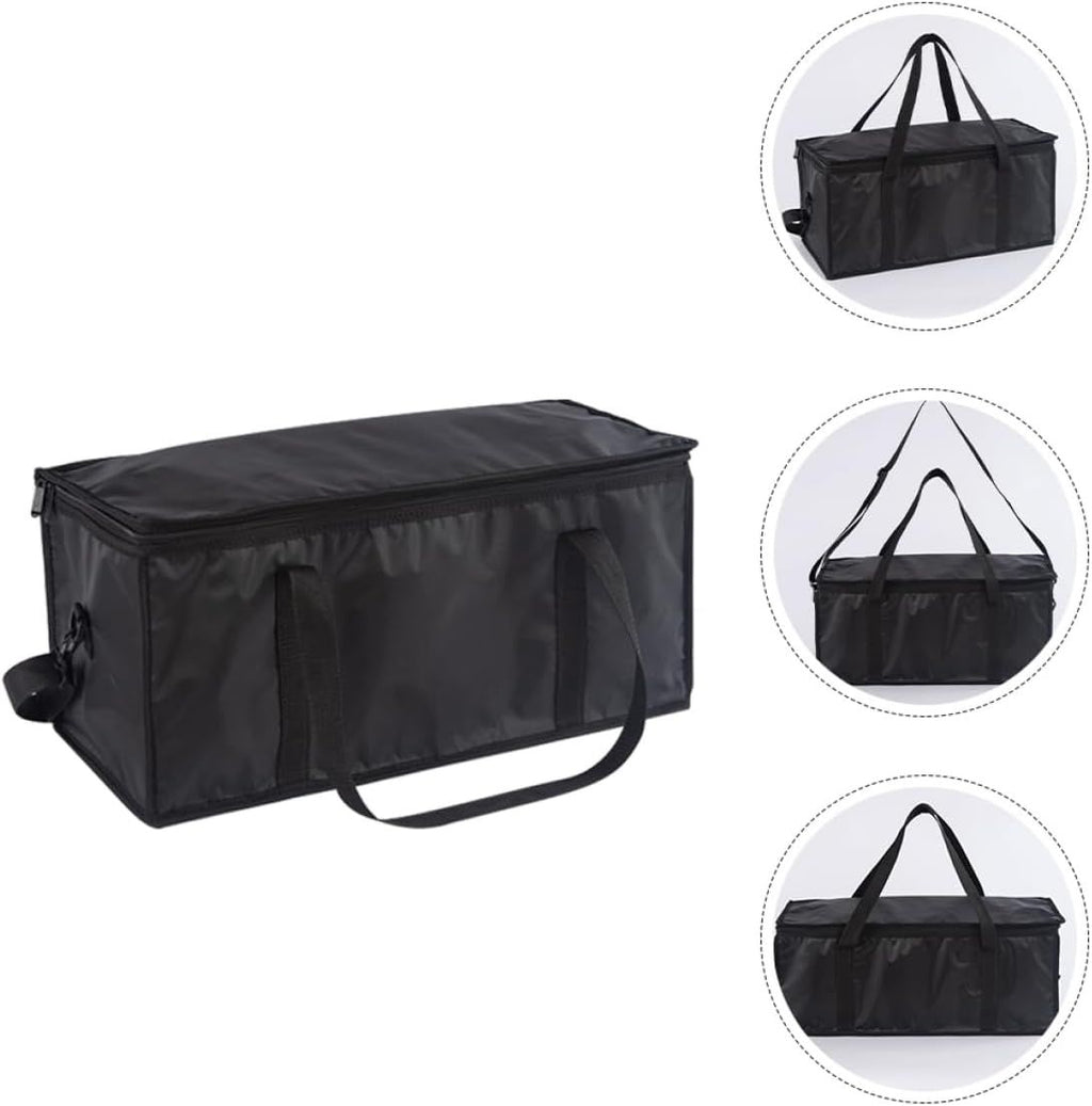 Cooler Bag Insulated Picnic Carrier Oxford Food Storage Tote for Camping Beach and Work Portable Lunch Bag