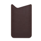 Leather Cell Phone Holster, Cell Phone Pouch Holder Men, Universal Leather Phone Sleeve Leather Wallet Holster Phone Bag  brown, medium size