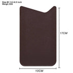 Leather Cell Phone Holster, Cell Phone Pouch Holder Men, Universal Leather Phone Sleeve Leather Wallet Holster Phone Bag  brown, medium size