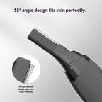 Electric Eyebrow Trimmer for Women, Nose Hair Painless Razor Removal for Men, Mini Epilator for Bikini, Remover for Face, Eye Brow, Nose Hair, Ear Hair, Chin, Peach Fuzz, Lips, Arms, Body (Black)