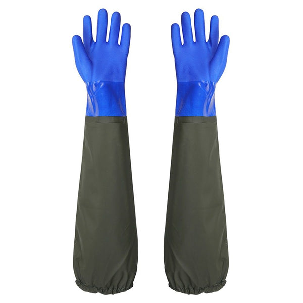 Aquatic Fishing Gloves (Blue)