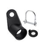 2pcs Flat, Universal Replacement Hitch, Easy Installation, Metal Body with Metal Pin, Fits Most Bikes, Compatible with Cargo and Child Trailers