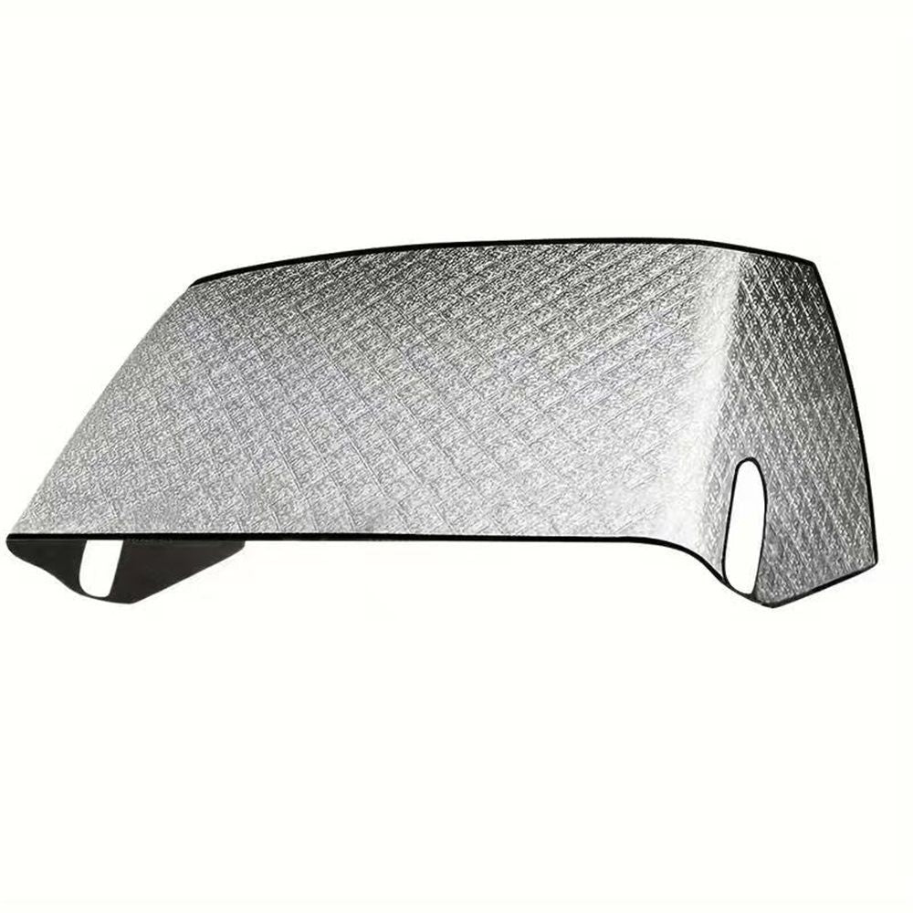 RV front windshield cover, sunshade, sun protection, heat insulation, sunshade, car use, anti frost, anti snow, windshield, anti snow cover（207*157*74cm）