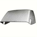 RV front windshield cover, sunshade, sun protection, heat insulation, sunshade, car use, anti frost, anti snow, windshield, anti snow cover（207*157*74cm）